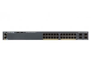 WS-C2960X-24PD-L Cisco Catalyst 2960X Stackable 24 Port GE, 2 SFP+ LAN Base