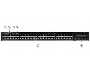 Switch Cisco WS-C3650-48PS-S